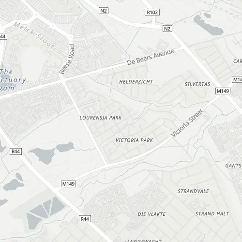 Map of Victoria Park
