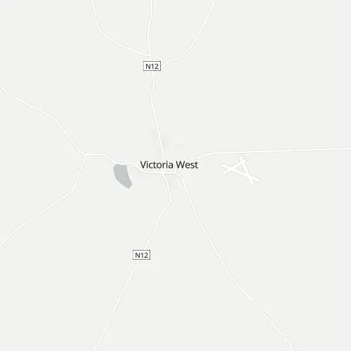 Map of Victoria West
