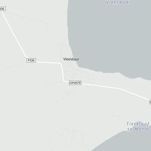 Map of Vleesbaai