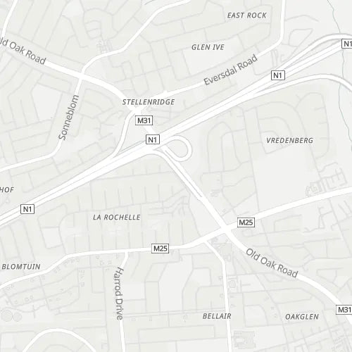 Map of Vosfontein