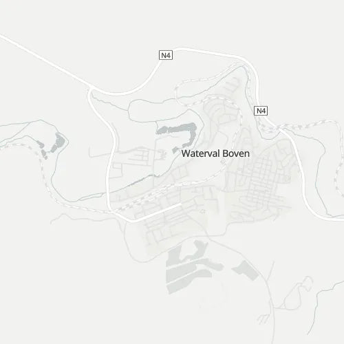 Map of Waterval Boven