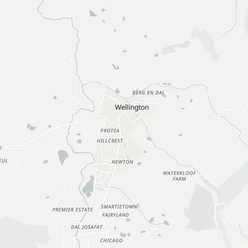 Map of Wellington