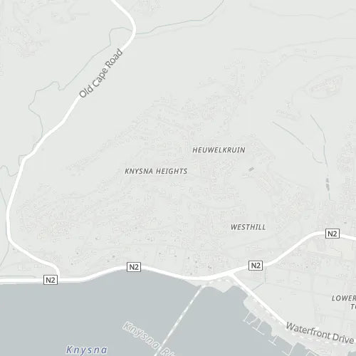 Map of West Hill