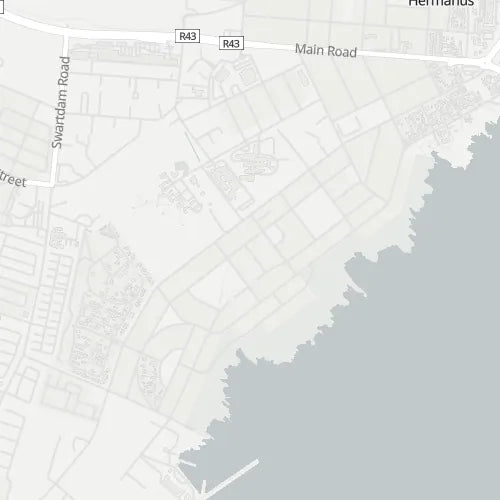 Map of Westcliff (Hermanus)