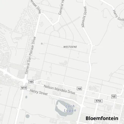 Map of Westdene