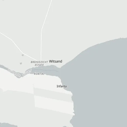 Map of Witsand