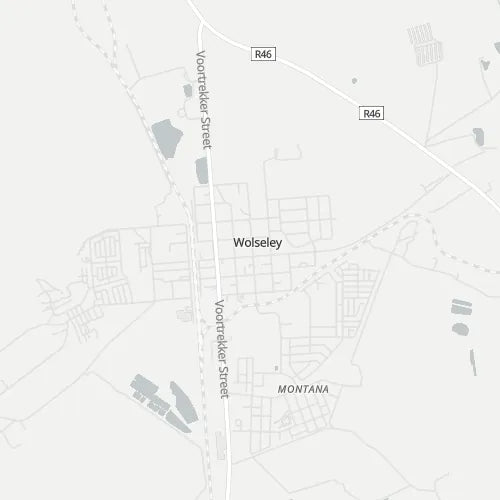 Map of Wolseley