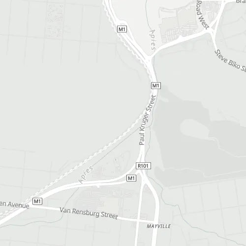 Map of Wonderboom Nature Reserve
