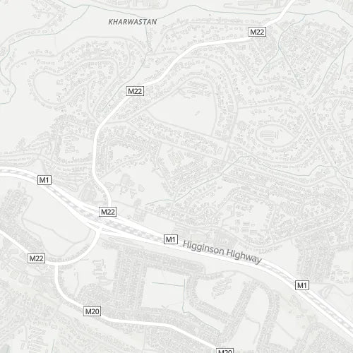 Map of Woodhurst