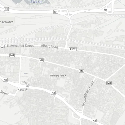 Map of Woodstock