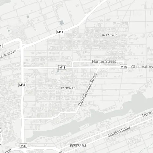 Map of Yeoville