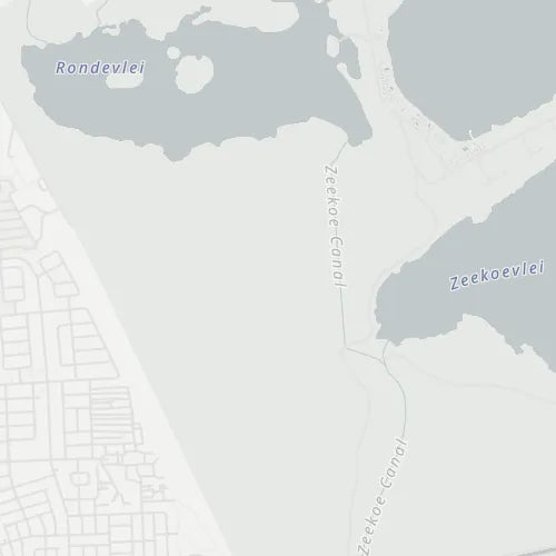 Map of Zeekoevlei