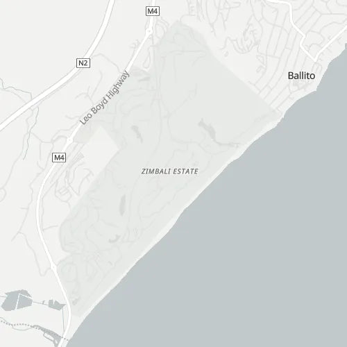 Map of Zimbali