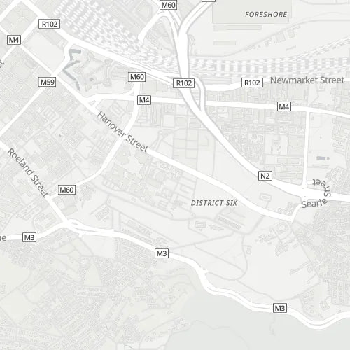Map of Zonnebloem