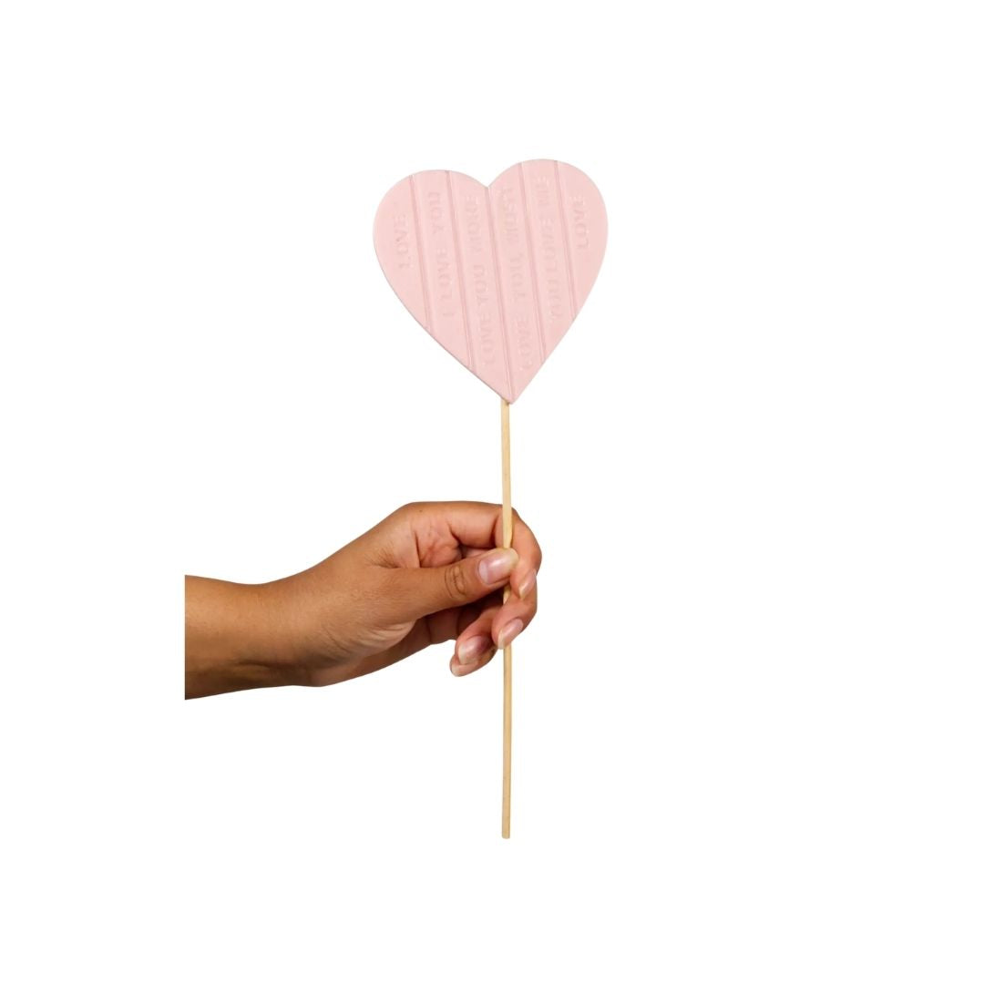 Pink Heart Chocolate