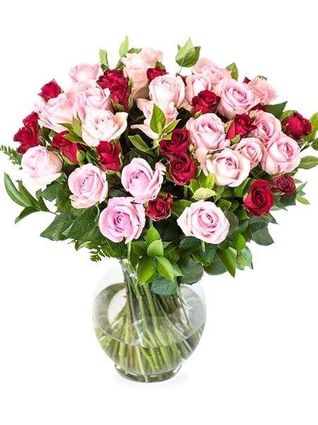A Gorgeous Classic Extra Large (50 Roses) (As Shown) Bloomable