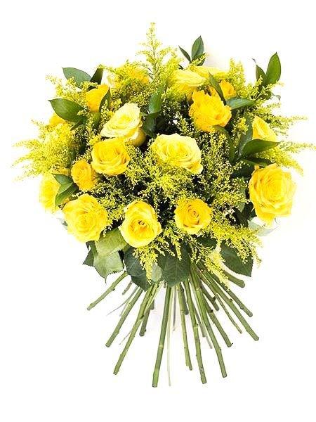 Golden Yellow Small (12 Roses) Bloomable