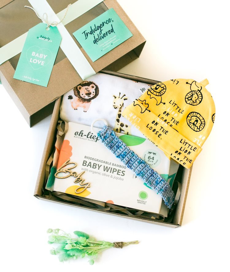 Hey Baby - Luxury Newborn Gift Box Bloomable