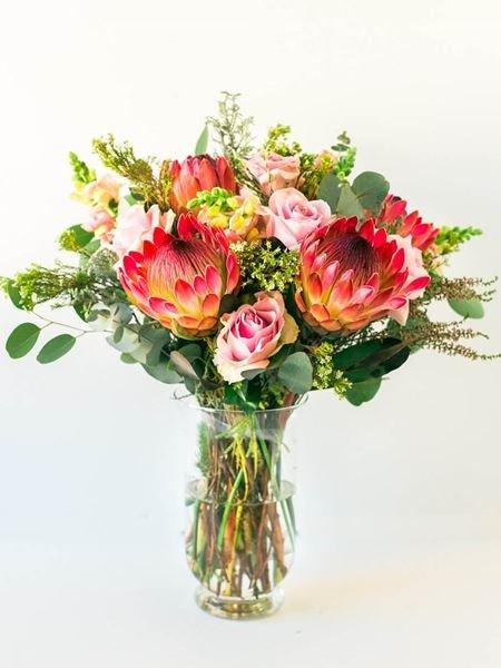 Protea and Pink Large (As Shown) Bloomable