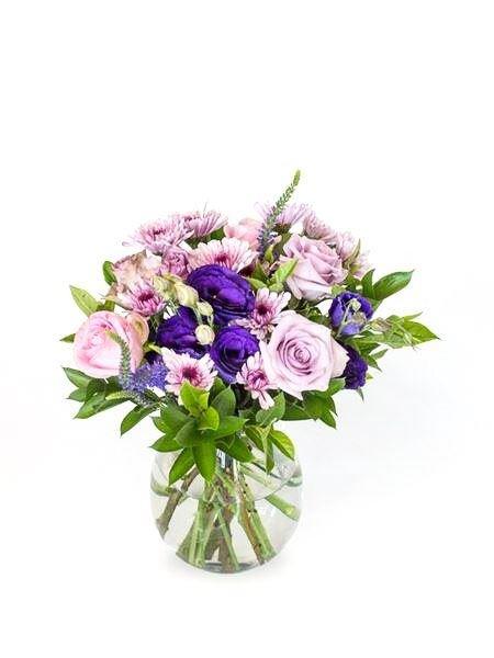 Purple Blooms Medium (As Shown) Bloomable